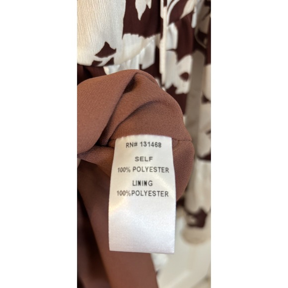 Vici Exclusive X Fate Mini Dress‎ Longsleeve Wine Cream Lined Silky NWT XS - Picture 6 of 7